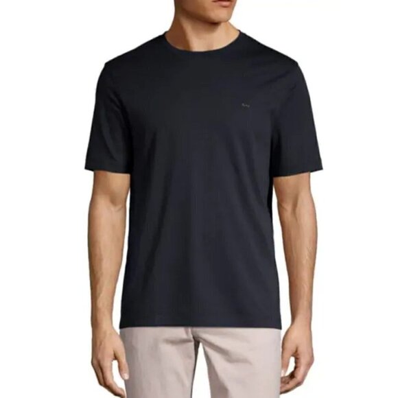 Michael Kors Mens Soft Lightweight Short Sleeve Logo Tee Crew Neck L XL - Picture 1 of 7
